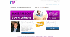 Desktop Screenshot of itptaxes.com